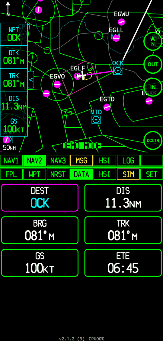 DATA page