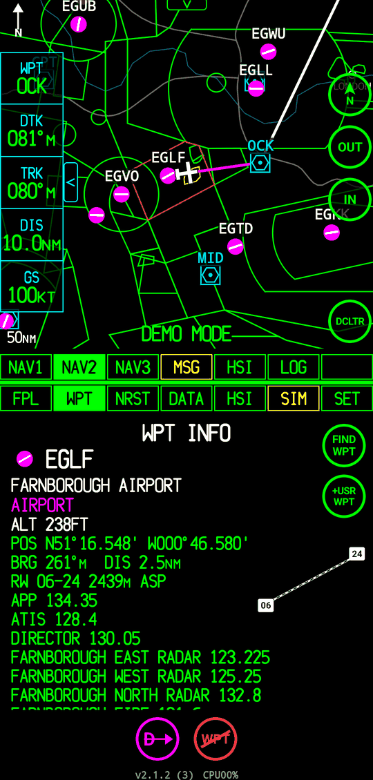 WPT page for Farnborough